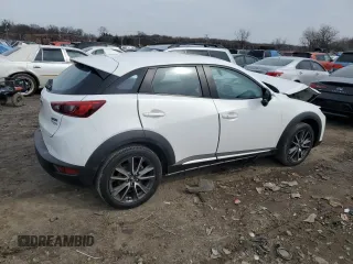 2016 Mazda CX-3 Grand Touring with VIN JM1DKBD72G0125977, listed as a Copart auction lot 45632555 with Not Provided miles and Salvage Title. Bid and sale history available at carsss.com. Image 3.