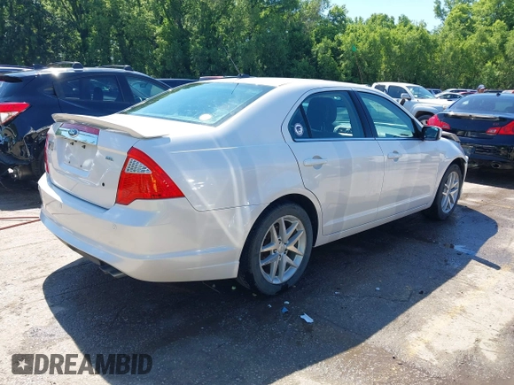 2012 Ford Fusion SEL with VIN 3FAHP0JA0CR396463, listed as a IAAI auction lot 42305683 with 101,087 mi miles and . Bid and sale history available at DreamBid. Image 4.