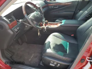 2010 Lexus LS 460 with VIN JTHCL5EF2A5008358, listed as a Copart auction lot 52795035 with 103,223 mi miles and Salvage title. Bid and sale history available at DreamBid. Image 7.