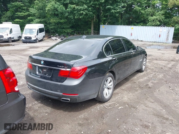 2015 BMW 7 Series 740Li xDrive with VIN WBAYF4C55FG291723, listed as a IAAI auction lot 42694382 with 101,140 mi miles and . Bid and sale history available at DreamBid. Image 4.