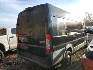 2018 Ram ProMaster Cargo with VIN 3C6URVJG8JE108270, listed as a Copart auction lot 46243125 with 43,752 mi miles and Salvage Title. Bid and sale history available at carsss.com. Image 3.