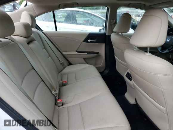 2017 Honda Accord Touring with VIN 1HGCR3F91HA009968, listed as a Copart auction lot 55858414 with 133,083 mi miles and Salvage title. Bid and sale history available at DreamBid. Image 10.