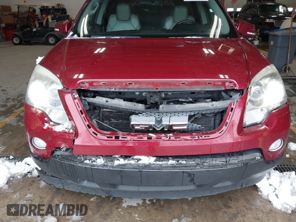 2010 GMC Acadia SLT2 with VIN 1GKLVNED0AJ206653, listed as a IAAI auction lot 40988805 with 196,888 mi miles and . Bid and sale history available at DreamBid. Image 6.