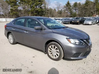 2019 Nissan Sentra SV with VIN 3N1AB7AP5KL602968, listed as a Copart auction lot 48366855 with 30,665 mi miles and Salvage Title. Bid and sale history available at carsss.com. Image 4.