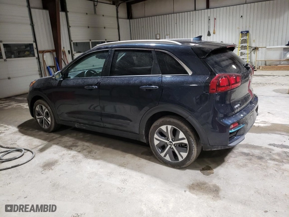 2020 Kia Niro EV EX with VIN KNDCC3LG3L5062398, listed as a Copart auction lot 44341145 with 57,686 mi miles and Salvage Title. Bid and sale history available at carsss.com. Image 2.