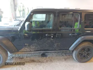 2021 Jeep Wrangler Unlimited Sport S with VIN 1C4HJXDG8MW578205, listed as a IAAI auction lot 42040105 with 46,537 mi miles and . Bid and sale history available at DreamBid. Image 14.