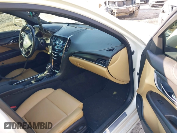 2014 Cadillac ATS Standard RWD with VIN 1G6AA5RX3E0163203, listed as a IAAI auction lot 41294865 with 183,083 mi miles. Bid and sale history available at carsss.com. Image 5.