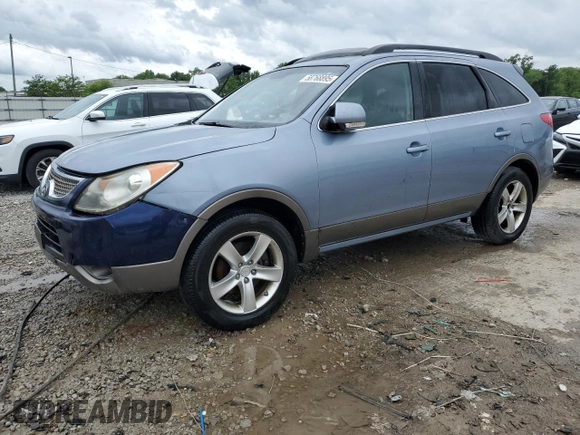 2007 Hyundai Veracruz GLS with VIN KM8NU13C87U027368, listed as a Copart auction lot 58768895 with 195,183 mi miles and Non repairable. Bid and sale history available at DreamBid. Image 1.