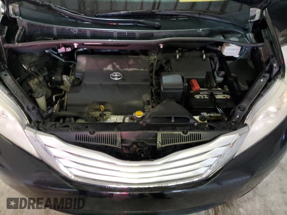 2013 Toyota Sienna XLE with VIN 5TDDK3DC7DS053587, listed as a Copart auction lot 51430625 with 157,860 mi miles and Salvage Title. Bid and sale history available at DreamBid. Image 13.