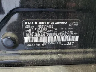 2016 Mitsubishi Outlander Sport 2.4 ES with VIN JA4AR3AW5GZ052108, listed as a Copart auction lot 52389295 with 142,130 mi miles and Salvage Title. Bid and sale history available at carsss.com. Image 13.