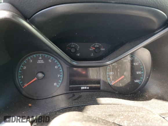 2020 Chevrolet Colorado 2WD Work Truck with VIN 1GCGSBEN7L1242145, listed as a Copart auction lot 43523345 with 29,516 mi miles and Salvage title. Bid and sale history available at DreamBid. Image 9.