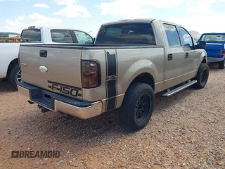 2006 Ford F-150 XLT with VIN 1FTRW12W26KD43273, listed as a IAAI auction lot 42153933 with 183,771 mi miles. Bid and sale history available at carsss.com. Image 4.