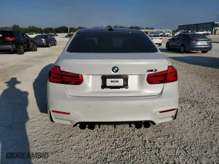 2016 BMW M3 with VIN WBS8M9C58G5E68201, listed as a Copart auction lot 41220633 with 0 mi miles. Bid and sale history available at carsss.com. Image 6.