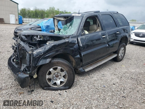 2005 Cadillac Escalade z VIN 1GYEK63N95R206182, wystawiony jako Copart lot #53467185 z przebiegiem Nie podano mil oraz Nie do naprawy • Non repairable. Historia ofert i sprzedaży dostępna na DreamBid. Obrazek 1.
