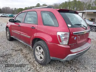 2005 Chevrolet Equinox LS with VIN 2CNDL13F356193284, listed as a IAAI auction lot 41463290 with 206,358 mi miles. Bid and sale history available at carsss.com. Image 3.