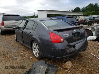 2008 Nissan Maxima 3.5 SE with VIN 1N4BA41E58C828326, listed as a Copart auction lot 65215243 with 0 mi miles and Salvage Title. Bid and sale history available at carsss.com. Image 3.