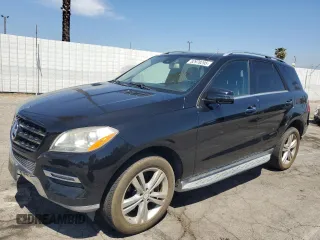 2015 Mercedes-Benz M with VIN 4JGDA5JB9FA474104, listed as a Copart auction lot 52978295 with 123,108 mi miles and Clean Title. Bid and sale history available at carsss.com. Image 1.