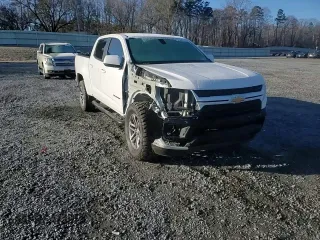 2021 Chevrolet Colorado 2WD Work Truck with VIN 1GCGSBEA9M1100524, listed as a Copart auction lot 42300775 with 44,899 mi miles and Salvage Title. Bid and sale history available at carsss.com. Image 10.