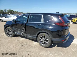 2022 Honda CR-V EX with VIN 7FARW2H53NE049305, listed as a Copart auction lot 46712075 with 41,741 mi miles and Salvage Title. Bid and sale history available at carsss.com. Image 2.