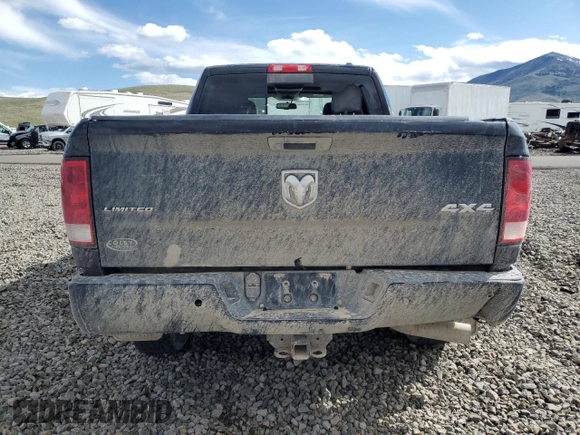 2012 Ram 2500 Laramie Limited with VIN 3C6UD5GL8CG253920, listed as a Copart auction lot 56412985 with Not provided miles and Salvage title. Bid and sale history available at DreamBid. Image 6.