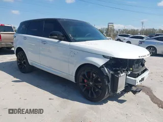 2020 Land Rover Range Rover Sport HST with VIN SALWS2RU2LA708859, listed as a IAAI auction lot 41559070 with 42,352 mi miles. Bid and sale history available at carsss.com. Image 1.