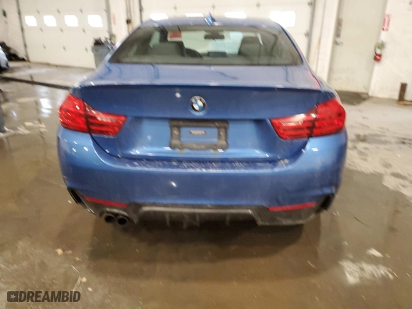 2015 BMW 4 Series 428i xDrive with VIN WBA3N5C54FK197767, listed as a Copart auction lot 44041735 with 100,132 mi miles and Salvage Title. Bid and sale history available at carsss.com. Image 6.
