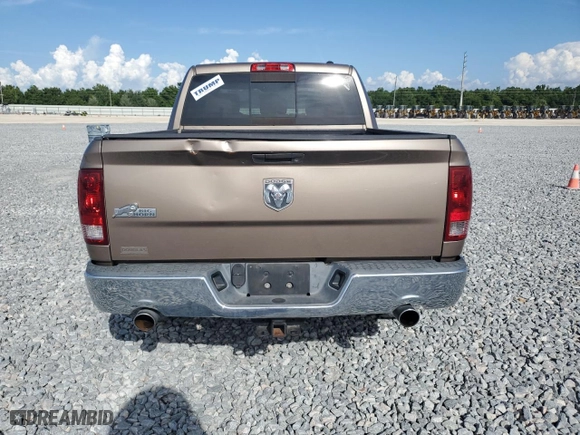 2010 Dodge Ram 1500 SLT with VIN 1D7RB1CT6AS193439, listed as a Copart auction lot 51437095 with 147,903 mi miles and Salvage Title. Bid and sale history available at carsss.com. Image 6.