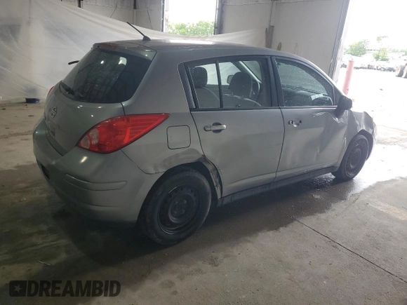 2009 Nissan Versa S with VIN 3N1BC13E59L499698, listed as a Copart auction lot 58242235 with 169,239 mi miles and Clean title. Bid and sale history available at DreamBid. Image 3.