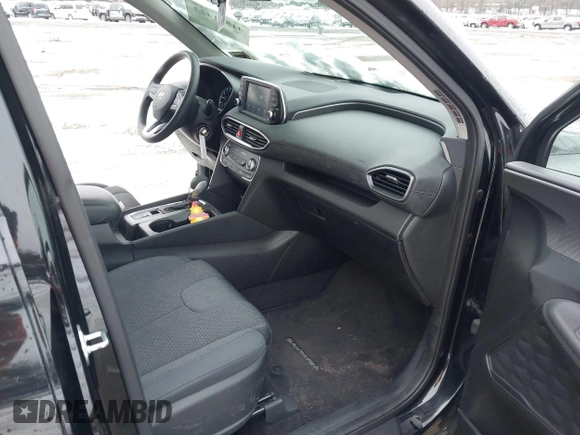 2019 Hyundai Santa Fe SE with VIN 5NMS2CAD9KH003200, listed as a IAAI auction lot 41541423 with 91,913 mi miles. Bid and sale history available at carsss.com. Image 5.