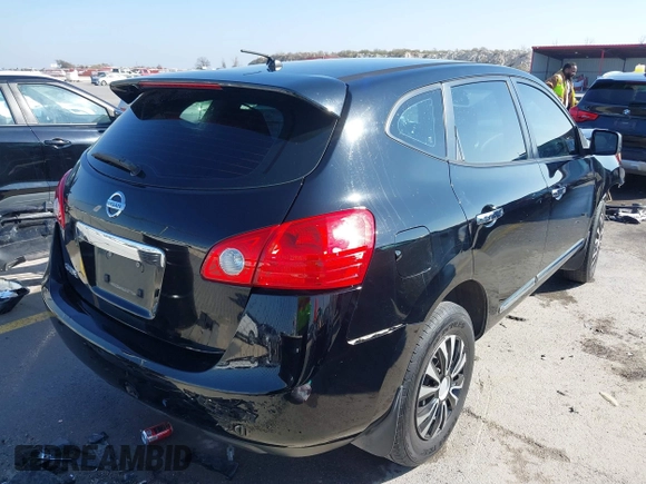 2012 Nissan Rogue S with VIN JN8AS5MT4CW280043, listed as a IAAI auction lot 41799518 with 168,133 mi miles. Bid and sale history available at carsss.com. Image 4.