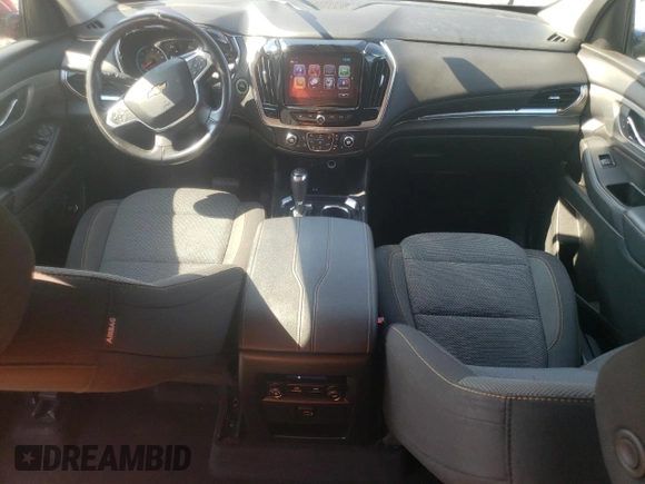 2018 Chevrolet Traverse LT Cloth with VIN 1GNEVGKW1JJ183414, listed as a Copart auction lot 68980444 with 46,408 mi miles and Salvage Title. Bid and sale history available at carsss.com. Image 8.