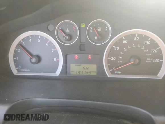 2006 Hyundai Santa Fe GLS z VIN KM8SC13EX6U095404, wystawiony jako Copart lot #85170014 z przebiegiem 147 133 mil mil oraz Szkoda całkowita • Salvage title. Historia ofert i sprzedaży dostępna na DreamBid. Obrazek 9.