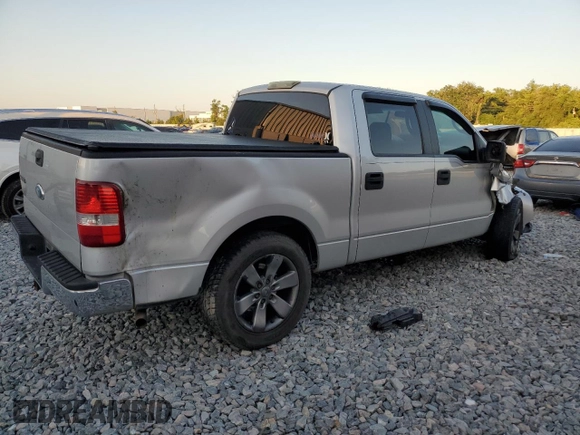 2006 Ford F-150 XLT with VIN 1FTRW12W36KC59835, listed as a Copart auction lot 52481585 with 201,301 mi miles and Salvage Title. Bid and sale history available at DreamBid. Image 3.