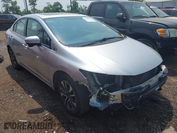 2015 Honda Civic EX z VIN 19XFB2F84FE109199, wystawiony jako IAAI lot #42405178 z przebiegiem 135 245 mil mil oraz . Historia ofert i sprzedaży dostępna na DreamBid. Obrazek 1.