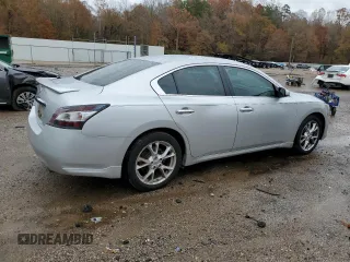 2014 Nissan Maxima SV z VIN 1N4AA5AP9EC438442, wystawiony jako Copart lot #85004034 z przebiegiem 108 924 mil mil oraz Szkody całkowita. Historia ofert i sprzedaży dostępna na DreamBid. Obrazek 3.