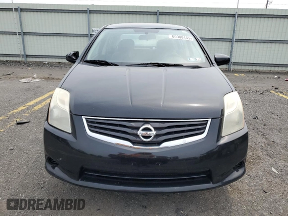 2012 Nissan Sentra S with VIN 3N1AB6AP0CL722043, listed as a Copart auction lot 60908485 with 145,490 mi miles and Salvage title. Bid and sale history available at DreamBid. Image 5.