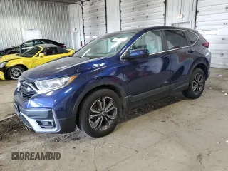 2020 Honda CR-V EX with VIN 5J6RW2H55LL008156, listed as a Copart auction lot 63634195 with 79,675 mi miles and Salvage title. Bid and sale history available at DreamBid. Image 1.