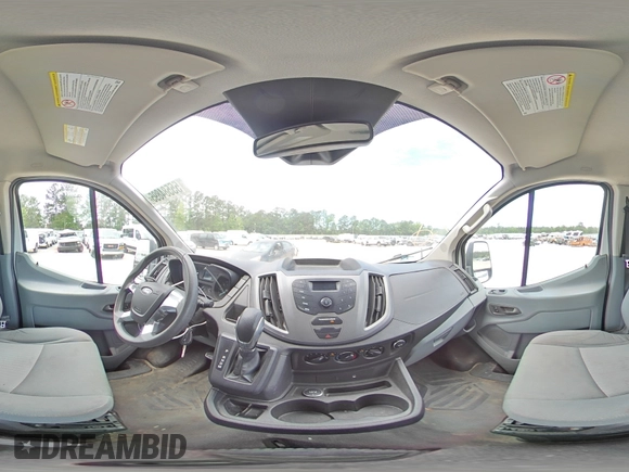 2016 Ford Transit Cargo with VIN 1FTYR1ZM7GKA22550, listed as a Copart auction lot 55584895 with 154,499 mi miles and Salvage title. Bid and sale history available at DreamBid. Image 16.