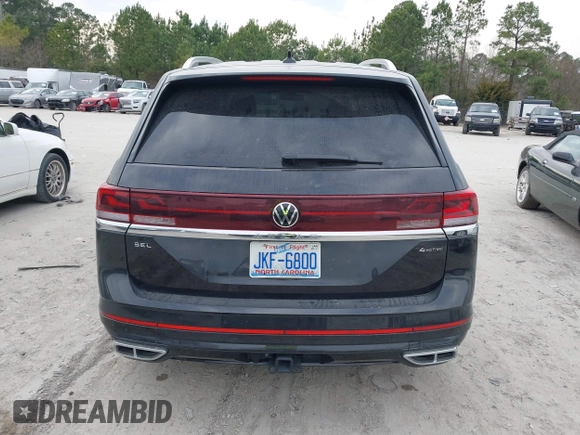 2024 Volkswagen Atlas SEL Premium R-Line with VIN 1V2FR2CA2RC574836, listed as a IAAI auction lot 41663458 with 15,527 mi miles and . Bid and sale history available at DreamBid. Image 17.