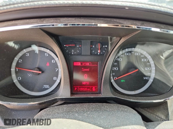 2016 GMC Terrain Denali with VIN 2GKFLRE38G6297159, listed as a Copart auction lot 61888255 with 135,528 mi miles and Clean title. Bid and sale history available at DreamBid. Image 9.