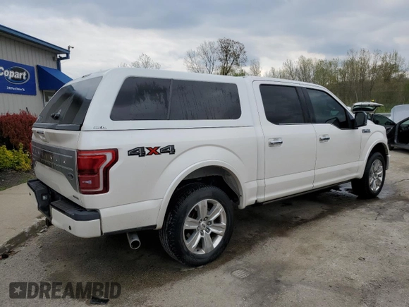 2015 Ford F-150 XLT with VIN 1FTEW1EF3FFB60287, listed as a Copart auction lot 52532545 with 197,411 mi miles and Salvage Title. Bid and sale history available at carsss.com. Image 3.