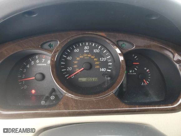 2003 Toyota Highlander with VIN JTEHF21AX30134485, listed as a Copart auction lot 42171535 with 185,511 mi miles and Salvage Title. Bid and sale history available at carsss.com. Image 9.