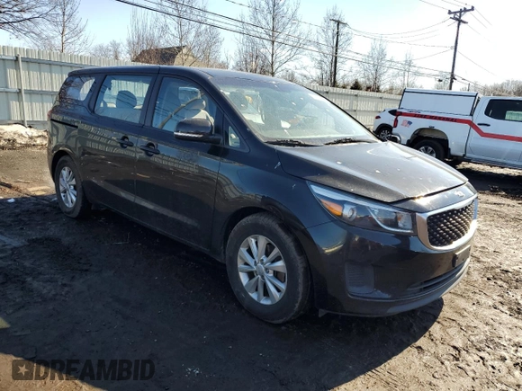 2016 Kia Sedona L with VIN KNDMA5C14G6111609, listed as a Copart auction lot 47025785 with 124,701 mi miles and Clean Title. Bid and sale history available at DreamBid. Image 4.