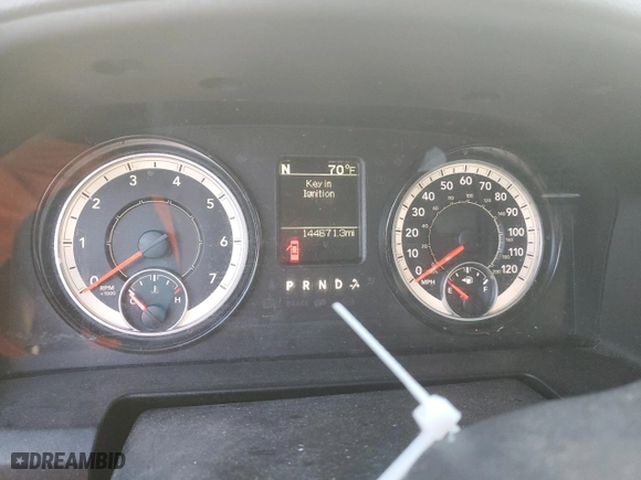 2018 Ram 2500 Tradesman with VIN 3C6UR5CJ3JG415794, listed as a Copart auction lot 48498815 with 144,671 mi miles and Salvage Title. Bid and sale history available at carsss.com. Image 9.