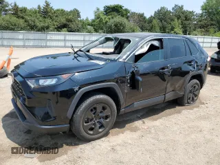 2022 Toyota RAV4 LE with VIN 2T3F1RFV6NC273303, listed as a Copart auction lot 61099085 with 33,712 mi miles and Salvage title. Bid and sale history available at DreamBid. Image 1.