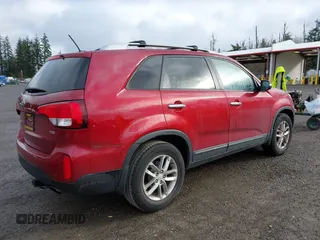 2014 Kia Sorento LX with VIN 5XYKT3A60EG438426, listed as a IAAI auction lot 41765847 with 166,897 mi miles and . Bid and sale history available at carsss.com. Image 4.