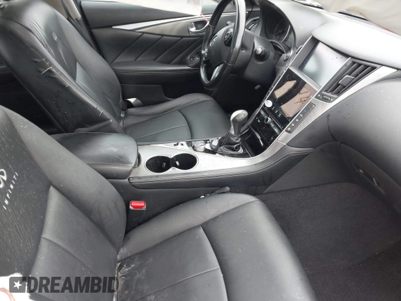 2014 Infiniti Q50 Sport with VIN JN1BV7AP5EM682486, listed as a IAAI auction lot 42286414 with 274,696 mi miles and . Bid and sale history available at DreamBid. Image 5.