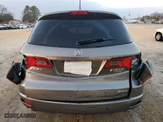 2007 Acura RDX Tech Pkg with VIN 5J8TB18507A015486, listed as a Copart auction lot 45559045 with 184,143 mi miles and Salvage Title. Bid and sale history available at carsss.com. Image 6.