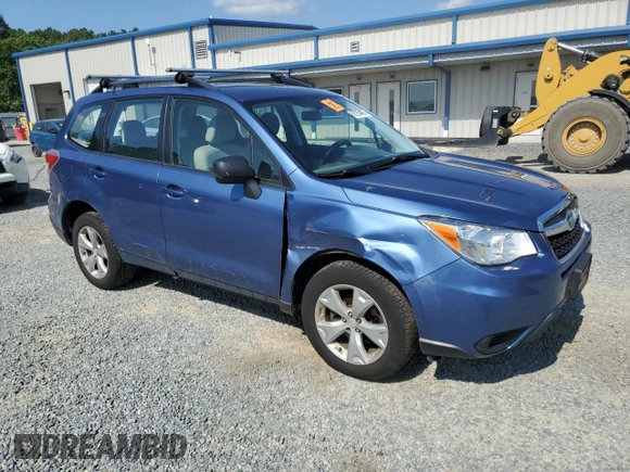 2015 Subaru Forester 2.5i with VIN JF2SJABCXFH807642, listed as a Copart auction lot 62260485 with 153,689 mi miles and Salvage title. Bid and sale history available at DreamBid. Image 4.