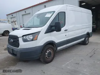 2018 Ford Transit Van with VIN 1FTBW2CM3JKA90610, listed as a IAAI auction lot 42036872 with 81,833 mi miles. Bid and sale history available at carsss.com. Image 2.
